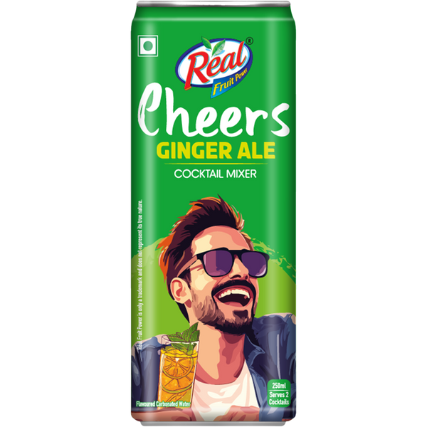 Real Cheers Ginger Ale 250ml