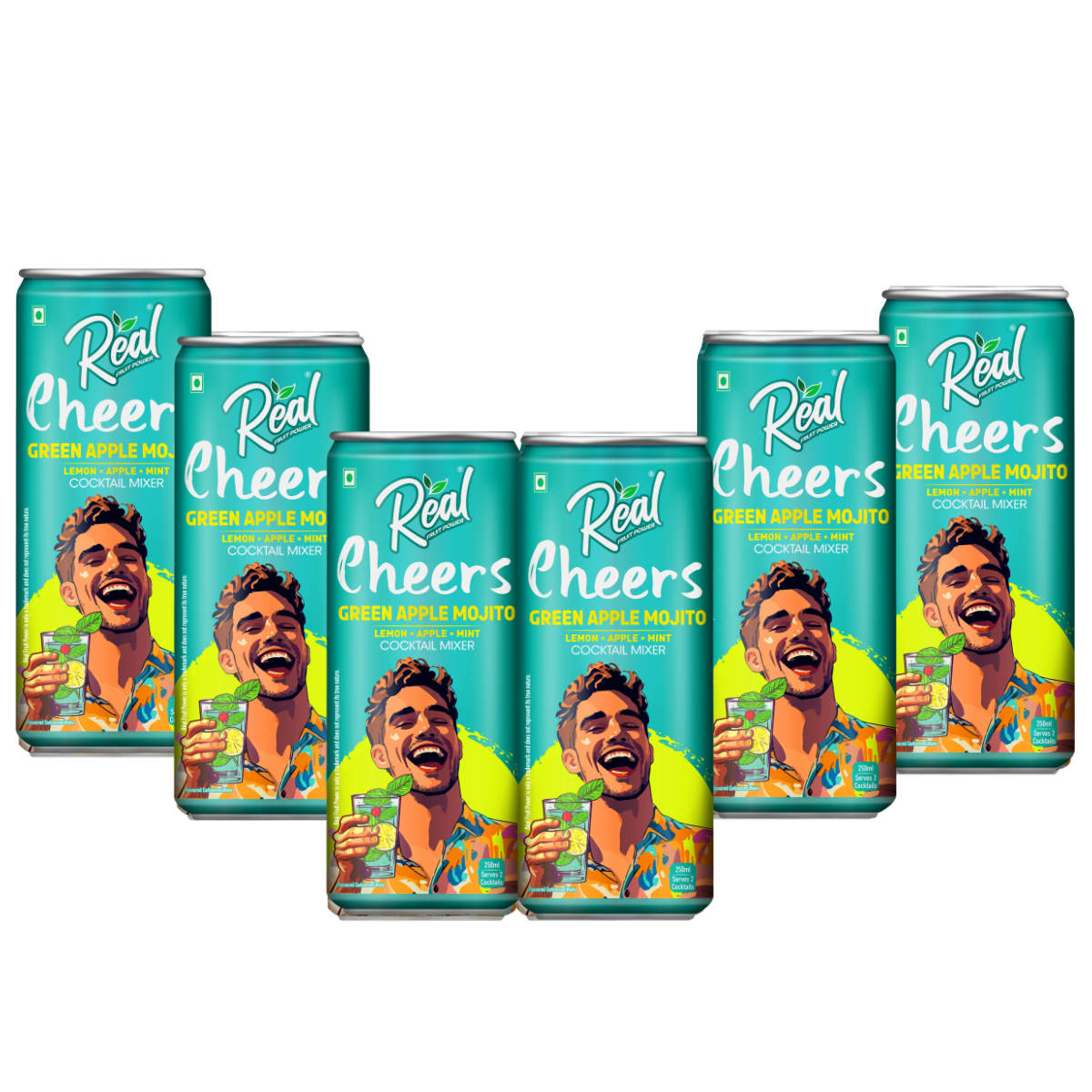 Réal Cheers Green Apple Mojito 250ml