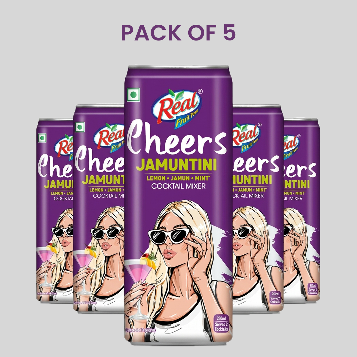 Real Cheers Jamuntini 250ml