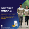 Siens By Dabur Omega-3 Fish Oil Capsules | Supports Heart, Skin & Joint Health| EPA & DHA