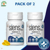 Siens By Dabur Omega-3 Capsules with Fish Oil | 180mg EPA & 120mg DHA | 30 soft gels | Supports Heart, Skin & Joint Health