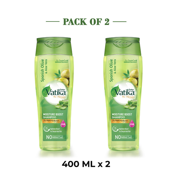 Dabur Vatika Bio Infusions Moisture Bomb shampoo 400ml