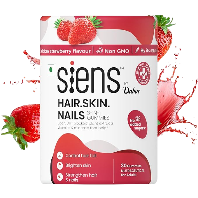 Siens By Dabur Hair, Skin & Nails (3 in 1 Gummies)