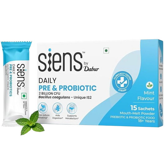 Siens By Dabur Daily Pre & Probiotics For Gut health