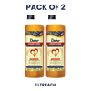 Dabur Heart Care Oil with Arjuna | Rice Bran Oil, Flaxseed oil & Sesame oil | Goodness of MUFA, PUFA and Oryzanol