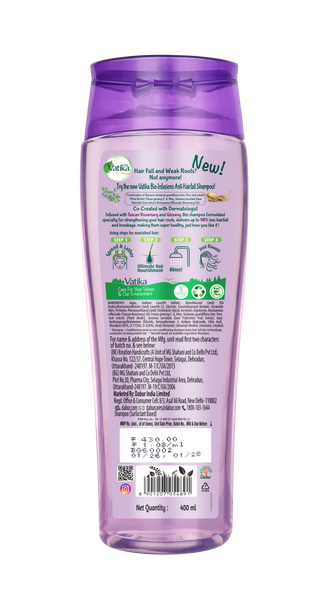 Dabur Vatika Bio Infusions  Anti - Hairfall Shampoo