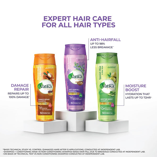 Dabur Vatika Bio Infusions  Anti - Hairfall Shampoo