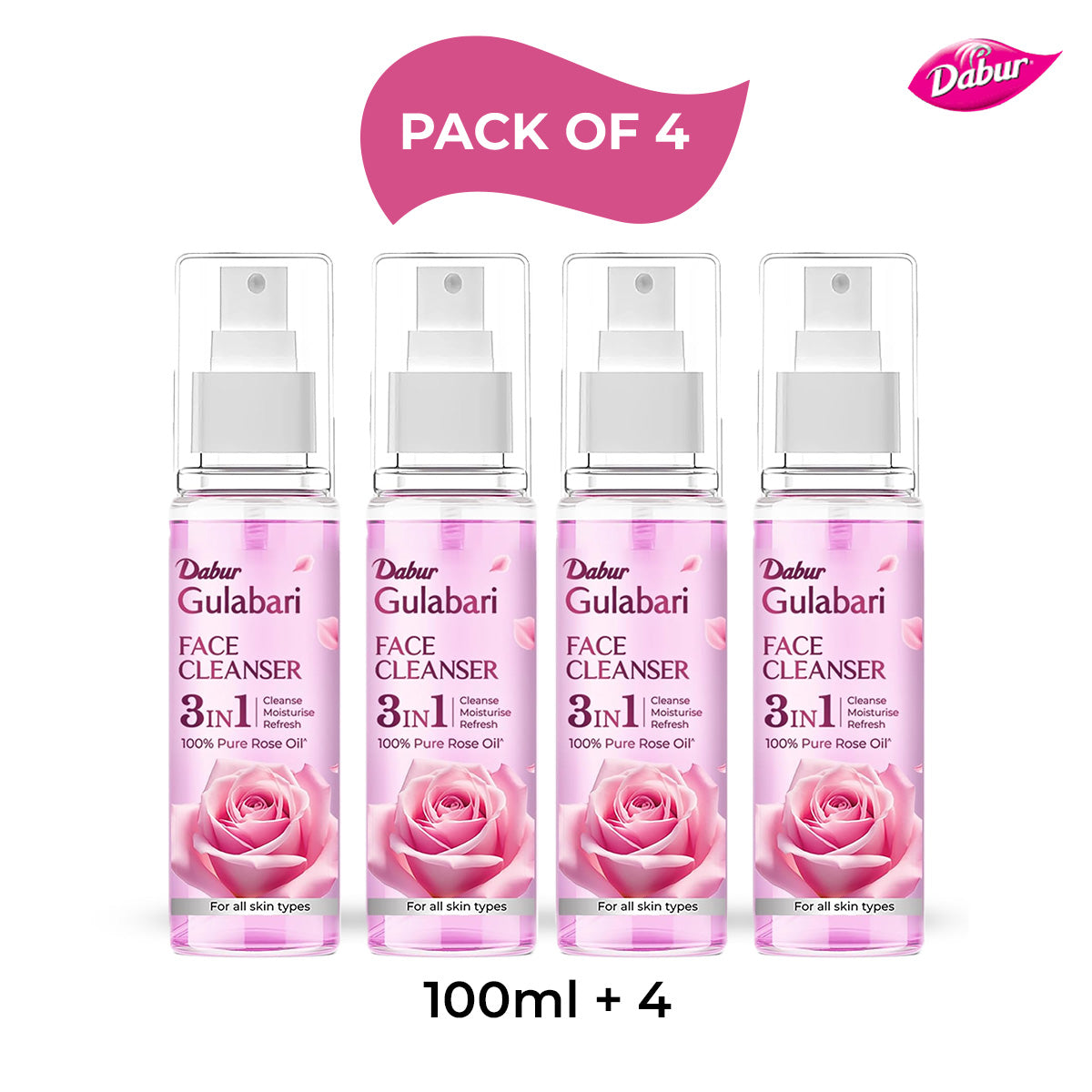 Dabur Gulabari Rose Glow Cleanser 100ml