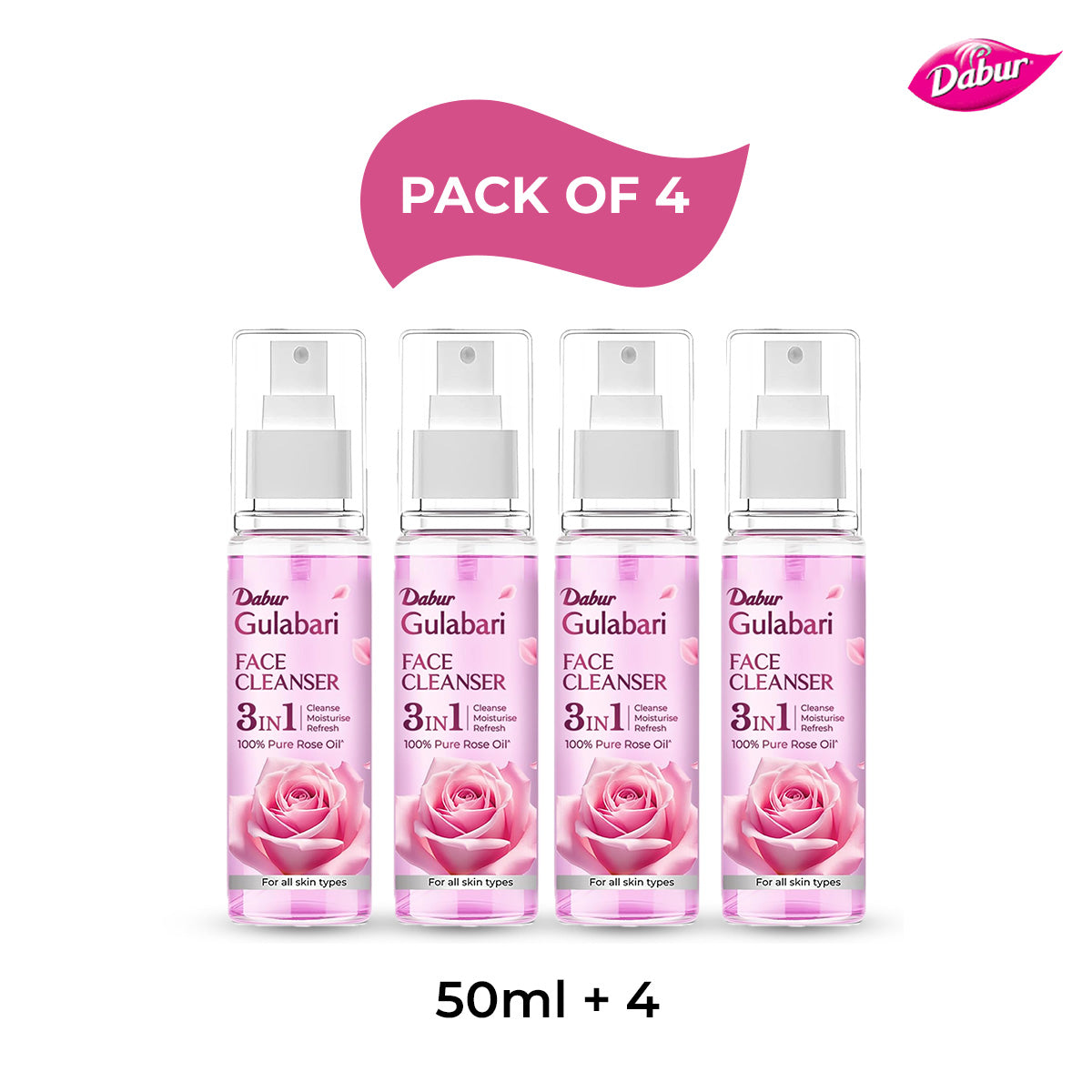 Dabur Gulabari Rose Glow Cleanser 50 ml
