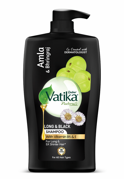 Dabur Vatika Naturals Long & Black Shampoo