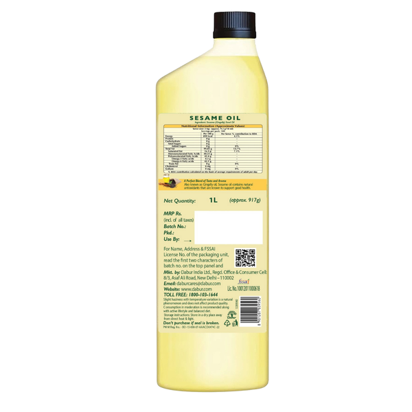 Dabur Cold Pressed Sesame Oil