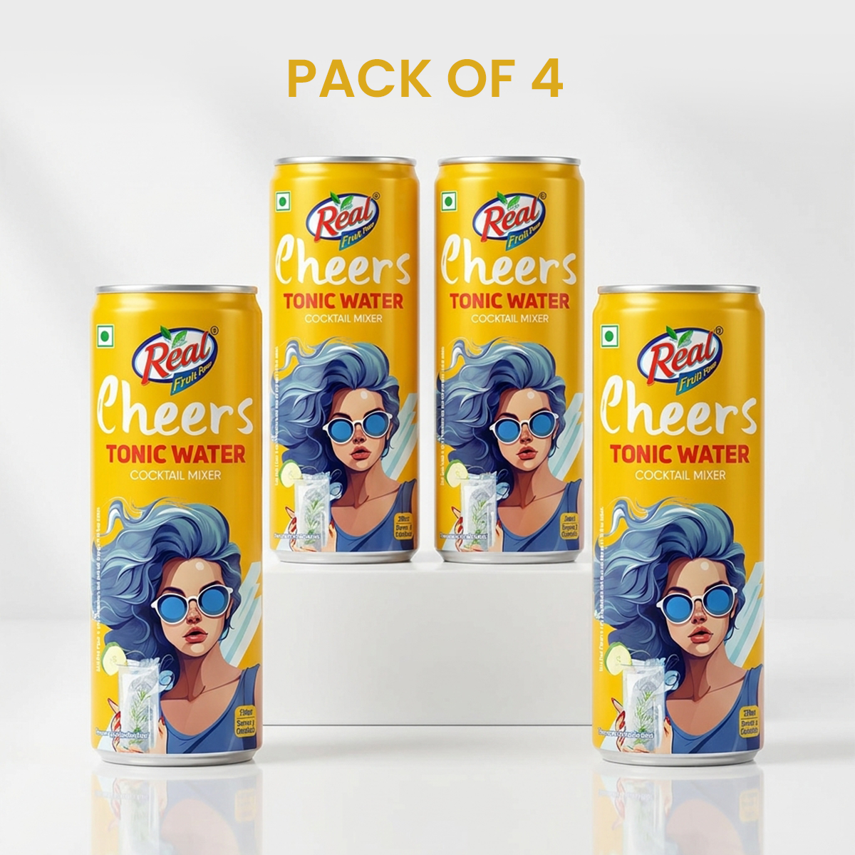 Real Cheers Tonic Water 250ml