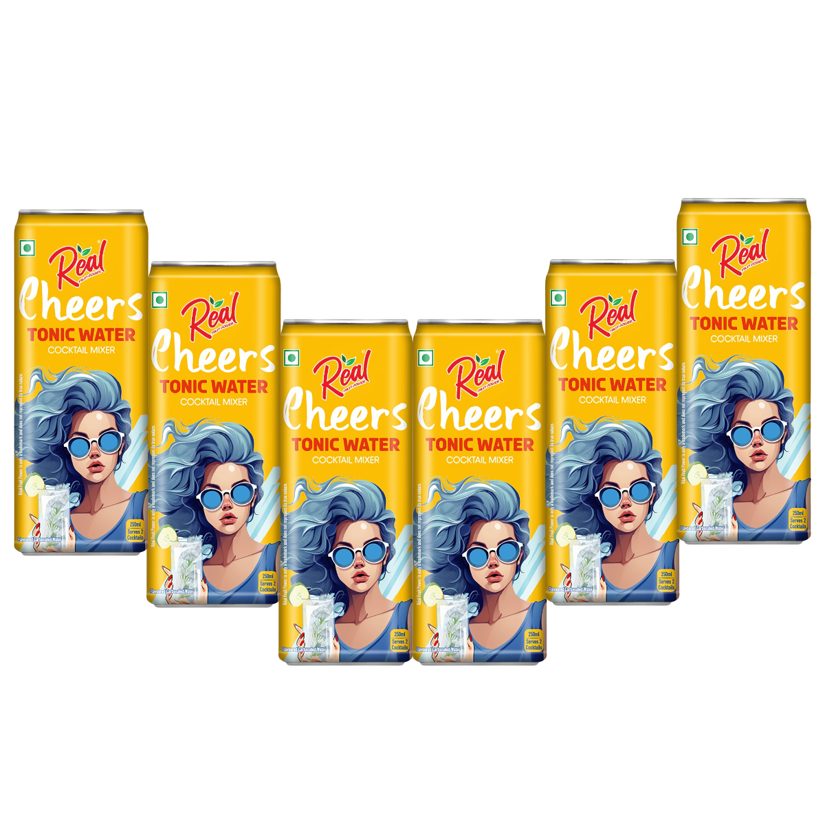 Réal Cheers Tonic Water 250ml