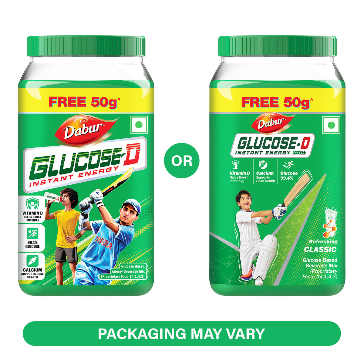 Glucose-D 450g Jar + 50g Free N