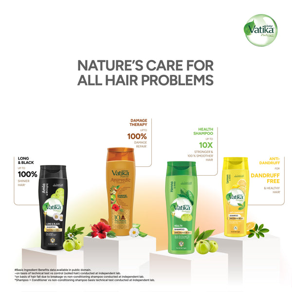 Dabur Vatika Naturals Ayurvedic Shampoo