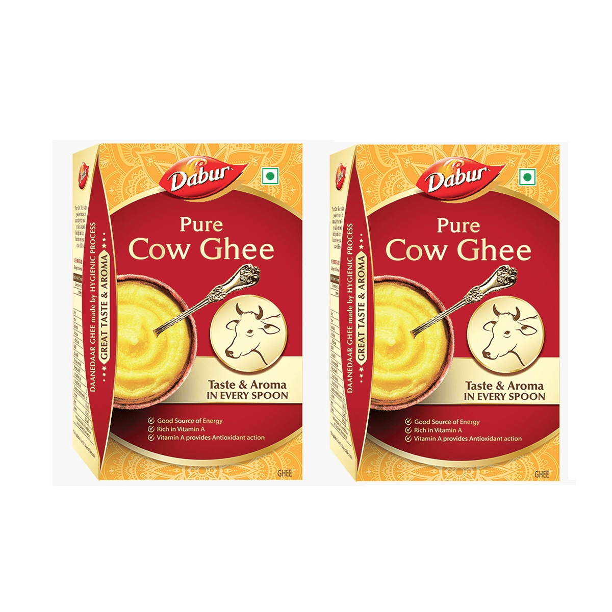 Dabur Pure Daanedaar Cow Ghee With Rich Aroma