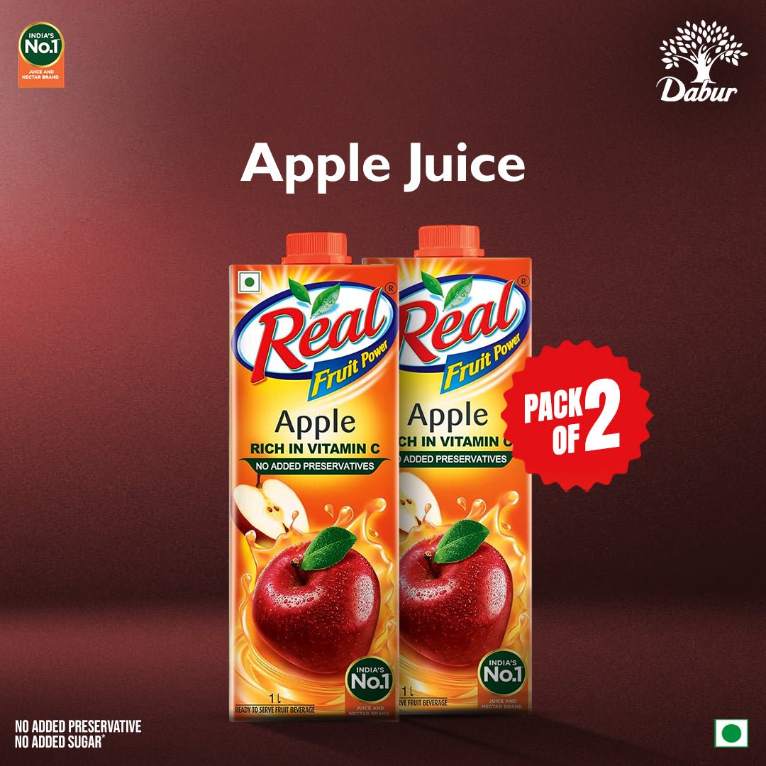 Real Fruit Power Apple (Pack of 2)