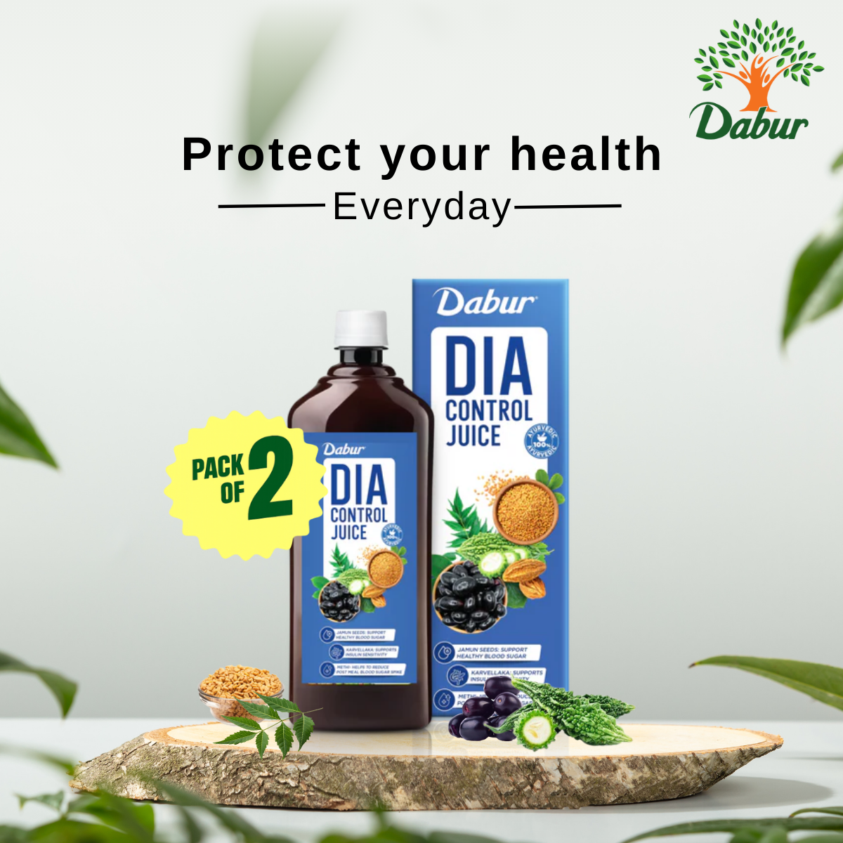 Dabur Dia Control Juice - Manage Blood Sugar Naturally