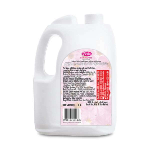 Fem Safe Handz Saffron & Blossom Hand Wash