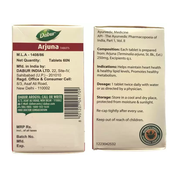 Dabur Arjuna Tablets
