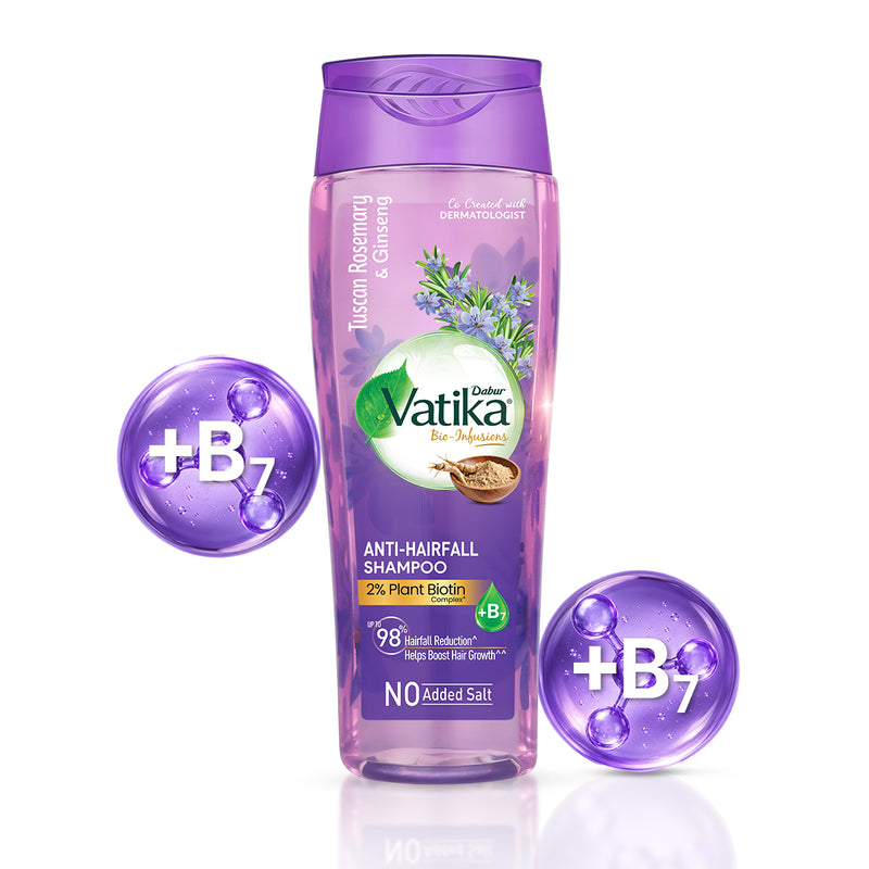 Dabur Vatika Bio Infusions  Anti - Hairfall Shampoo